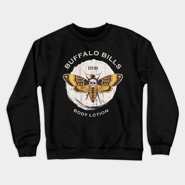 Buffalo Bill's Body Lotion Retro Crewneck Sweatshirt by edongskithreezerothree